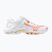 Női röplabda cipő Mizuno Wave Lightning Z8 fehér/calypso coral/pale banán
