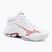 Női röplabdacipő Mizuno Wave Lightning Elite Mid white/rose elegance/lava falls