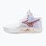 Női röplabdacipő  Mizuno Wave Momentum Elite Mid White/Rose Elegance/Lava Falls