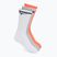 Zokni Mizuno Training With Line white/cloudspace/lava orange