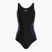Speedo Plastisol Placement Muscleback gyermek egyrészes fürdőruha fekete 8-0832414379