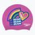 Speedo Nyomtatott szilikon Junior gyermek sapka rózsaszín 8-0838614636