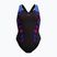 Női egyrészes fürdőruha Speedo Placement Laneback zoom boom placement/speedo black