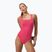 Női egyrészes fürdőruha Speedo Flex Band with Swim Bra raspbery fill/vermilion/punch