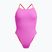 Női egyrészes fürdőruha Speedo Solid Lattice Tie-Back neon violet