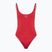 Speedo női egyrészes fürdőruha Solid Bound Scoop nagy kockázatú piros
