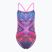 Speedo Placement Digital Vback balance blend/hapuna kék női egyrészes fürdőruha