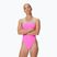 Női egyrészes úszódressz Speedo FL Solid V-Back 2.0 neon flamingo