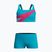 Gyerek kétrészes fürdőruha Speedo Hyperboom Butterfly Back mayan blue/margarita pink