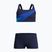 Gyerek kétdarabos fürdőruha Speedo Hyperboom Butterfly Back peacoat/deep sapphire