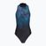 Női egyrészes fürdőruha Speedo Print Hydrasuit anthracite