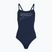 Gyerek egyrészes fürdőruha Speedo Endurance+ Logo Thinstrap peacoat