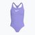 Gyermek egyberészes fürdőruha Nike Essential Racerback light thistle