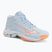 Női röplabda cipő Mizuno Wave Lightning Elite Mid blue finch/whitelava orange