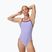 Női egyrészes fürdőruha Speedo Solid Turnback bright lavender