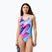 Női egyrészes fürdőruha Speedo FL Placement Printed Powerback brushy shadows/cruise