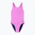 Női egyrészes fürdőruha Speedo Solid Leaderback orchid shine