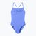 Női egyrészes úszódressz Speedo Endurance+ logóval, vékony pántokkal, moonlight lavender színben