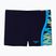 Fiú boxer úszónadrág Speedo Hyperboom Splice Aquashort anthracite/hyper teal