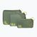 Szerokie etui na akcesoria American Tourister Packing S/M/L 3 pcs. olive/lime