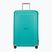 Bőrönd Samsonite S'cure Spinner 102 l aqua blue