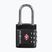Samsonite Combilock 3Dial Tsa Light fekete lakat