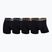 Férfi boxeralsók CR7 Basic Trunk 4 pár 2492 BLACK