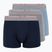 Férfi CR7 Basic Trunk boxeralsó 3 pár 710 több színű