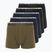 Férfi boxeralsó CR7 Basic Trunk 5 pár 2420 multicolor