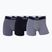 Férfi boxeralsó CR7 Basic Trunk 3 pár multicolour