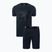 Férfi pizsama CR7 Pyjama Short dark grey melange