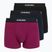 Férfi boxer nadrág CR7 Basic Trunk 3 pack multicolour