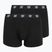 Férfi boxer nadrág CR7 Fashion Trunk 2 pack black