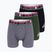Gyermek boxer nadrág CR7 Trunk 3 multicolour pairs