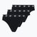 Férfi boxeralsó CR7 Basic Brief 3 pár fekete
