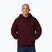 Férfi pulóver Pitbull Small Logo Hooded burgundy