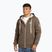 Férfi pulóver Pitbull Zip Sherpa 2 Ruffin Hooded brown