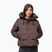 Női téli dzseki Pitbull Amalia Padded Hooded dark chocolate