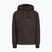 Férfi kapucnis pulóver Pitbull Small Logo Hooded dark chocolate