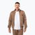 Férfi pulóver Pitbull Trackjacket Tape Logo Terry Group coyote brown