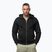 Férfi cipzáras kapucnis pulóver Pitbull Ruffin Detroit Hooded Zip black/black