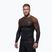 Férfi hosszú ujjú rashguard Pitbull Belt Rashguard brown