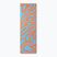Jóga/fitness szőnyeg FORCEBAND Abstract Orange 4 mm narancssárga/kék
