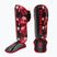 Sípcsontvédők Octagon Legion Flower black/red
