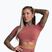 Női edző póló Gym Glamour Seamless Rashguard cseresznye