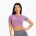 Női edző póló Gym Glamour Seamless Rashguard lila