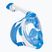 AQUASTIC KAI Jr kék gyermek teljes arcos snorkel maszk