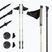 KADVA Halna állítható zöld nordic walking botok