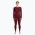 Női thermo fehérnemű szett WOOLCANO Merino SET0543 burgundy