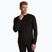 Férfi 100% WOOLCANO MERINO termikus pulóver TOP0538 fekete